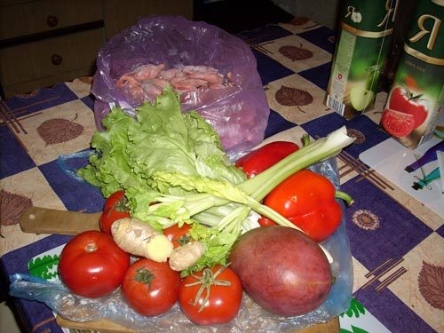 салат по индийскому рецепту часть 1